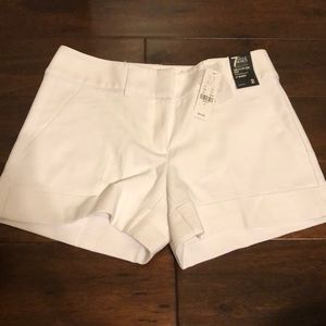 New York & Company White Shorts